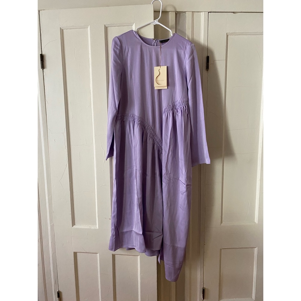 NWT Stine Goya Ilona dress in lilac - Picture 7 of 10